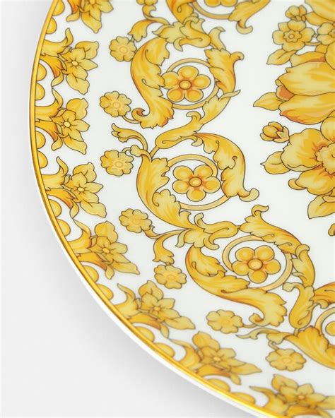 versace medusa plate price|Versace Medusa rhapsody tableware.